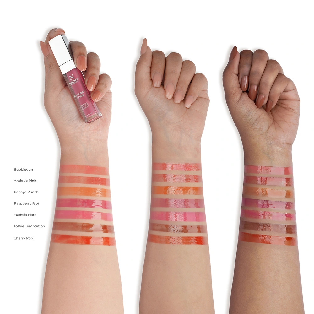 Nior Pout N About Lip Gloss - Raspberry Riot - Herlan